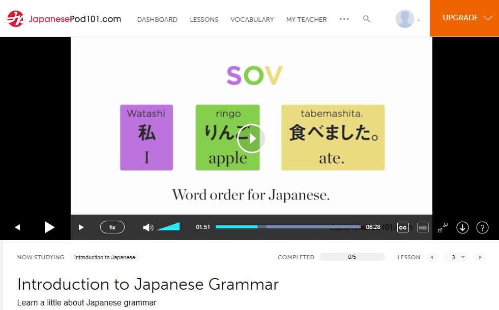 JapanesePod101-review-video-lesson-grammar