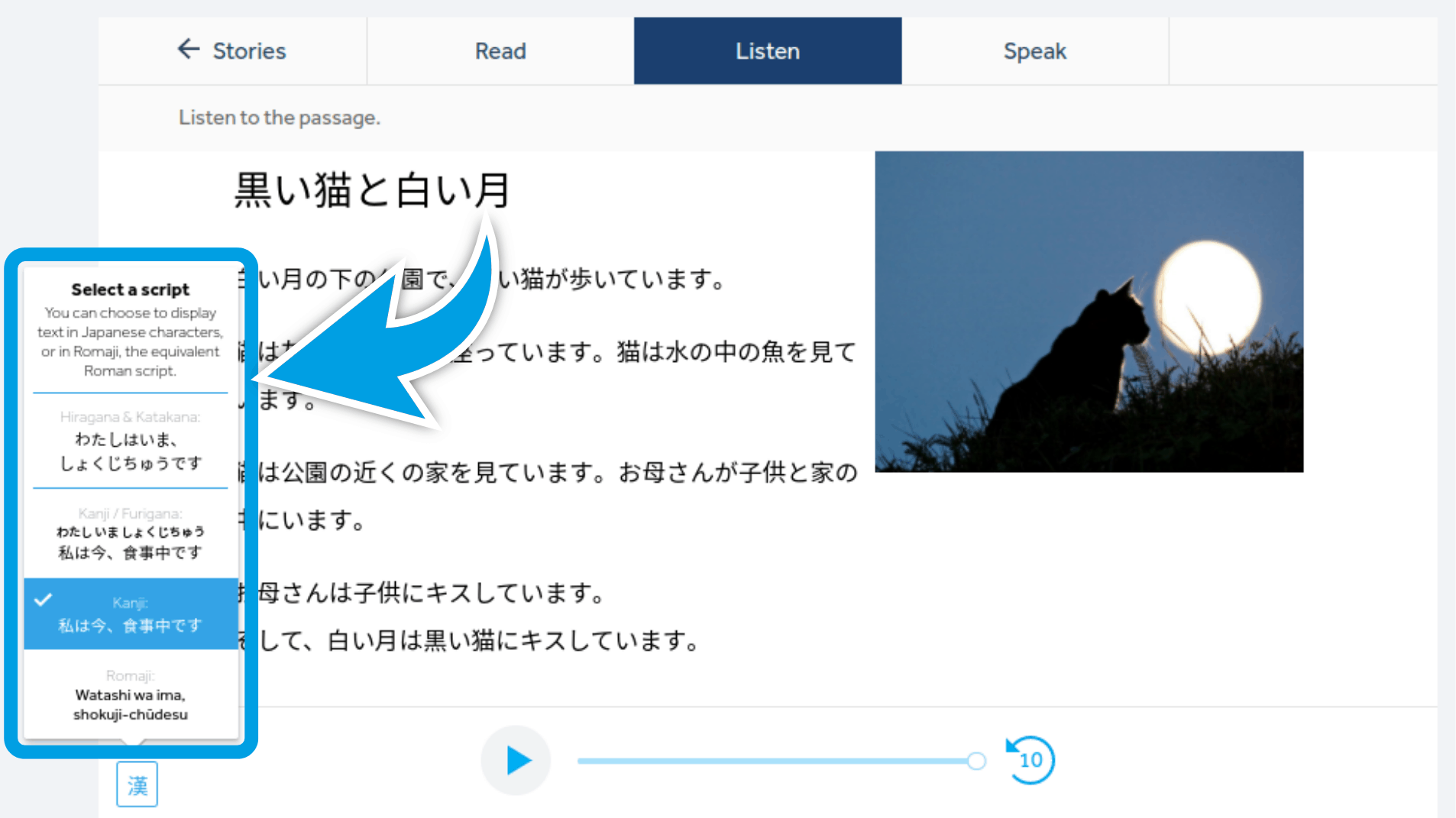 Rosetta-Stone-Japanese-Review-Change-Script