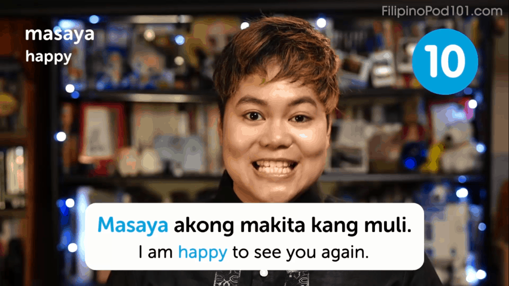 FilipinoPod101-Review-Video-Lesson-Happy